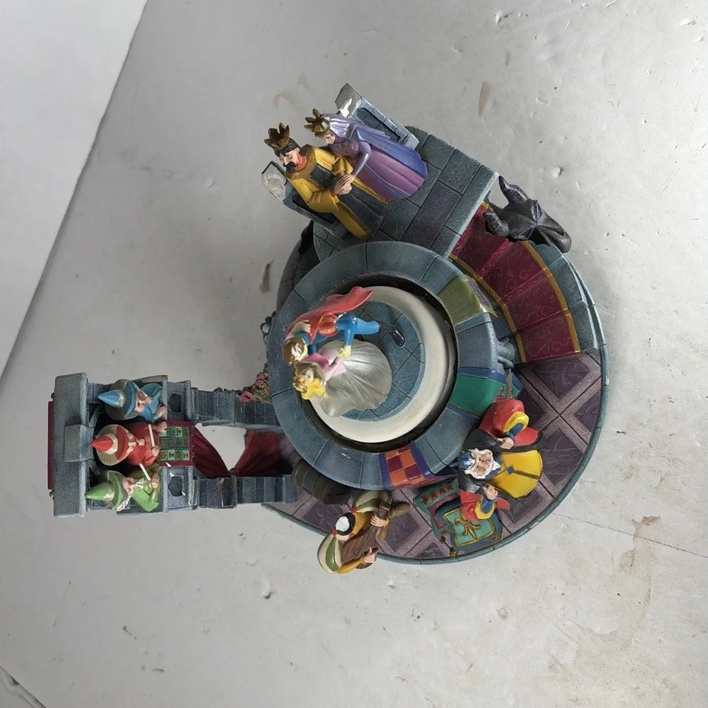Disney Sleeping Beauty Once Upon a Dream Musical Snow Globe FOR PARTS